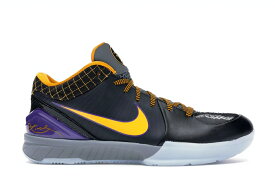 ナイキ コービー プロトロ 黒色 ブラック 紫 パープル スニーカー メンズ 【 NIKE KOBE 4 PROTRO CARPE DIEM / BLACK VARSITY PURPLE CANYON 】