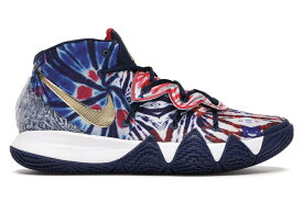 ナイキ ネクタイ 紺色 ネイビー 白色 ホワイト スニーカー メンズ 【 NIKE KYBRID S2 TIE DYE USA / MIDNIGHT NAVY WHITE METALLIC 】