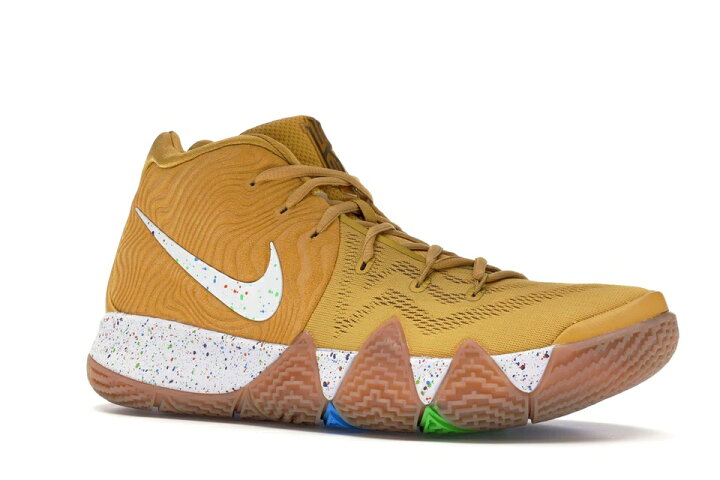 楽天市場 ナイキ Nike カイリー ゴールド スニーカー Kyrie 4 Cinnamon Toast Crunch Metallic Gold Coin White スニケス