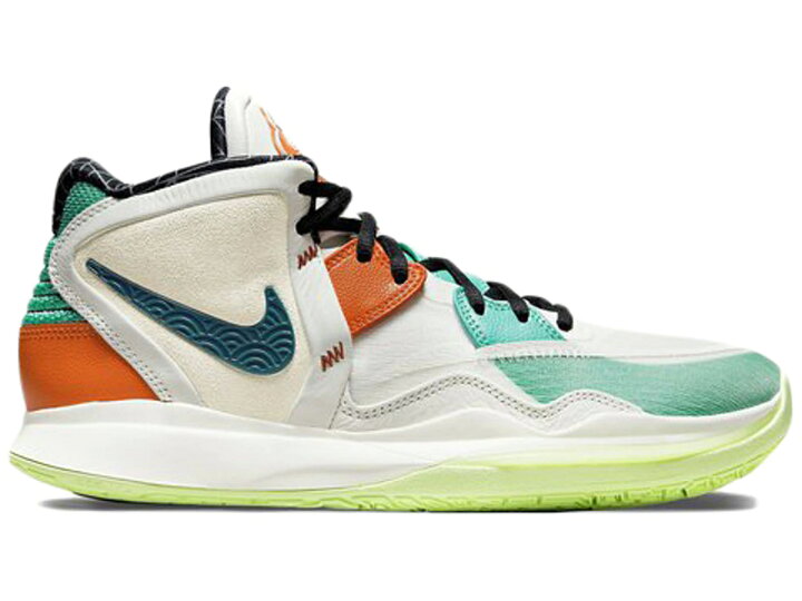 ナイキ NIKE カイリー スニーカー 【 KYRIE INFINITY CNY 2022 WHITE GREEN ORANGE 】 スニケス ナイキ NIKE カイリー スニーカー
