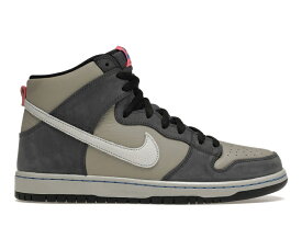 ナイキ エスビー ダンク ハイ プロ 灰色 グレー ピンク ダンクハイ スニーカー メンズ 【 NIKE SB DUNK HIGH PRO MEDIUM GREY PINK / MEDIUM GREY LIGHT GREY PINK 】