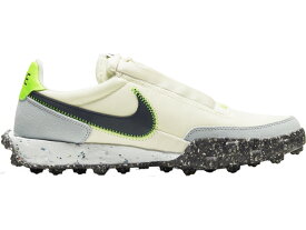 ナイキ ワッフル アイボリー 緑 グリーン WOMEN'S スニーカー レディース 【 NIKE WAFFLE RACER CRATER PALE IVORY ELECTRIC GREEN (WOMEN'S) / PALE IVORY ELECTRIC GREEN 】