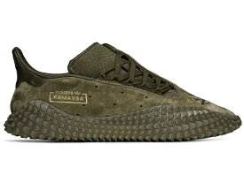 アディダス オリーブ 黒色 ブラック スニーカー メンズ 【 ADIDAS KAMANDA NEIGHBORHOOD OLIVE / BLACK BLACK BLACK 】