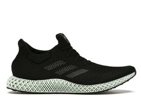 アディダス 黒色 ブラック 緑 グリーン コア 灰色 グレー スニーカー メンズ 【 ADIDAS FUTURECRAFT 4D BLACK LINEN GREEN (2021) / CORE BLACK GREY FIVE LINEN 】