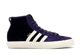 アディダス ハイ 紫 パープル ゴールド スニーカー メンズ 【 ADIDAS MATCHCOURT HIGH RX NA-KEL SMITH PURPLE VELVET / DARK PURPLE ECRU METALLIC GOLD 】