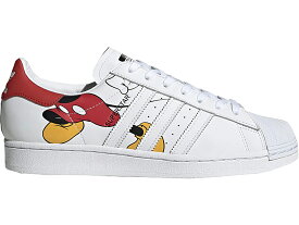 アディダス スーパースター 白色 ホワイト ゴールド スニーカー メンズ 【 ADIDAS SUPERSTAR MICKEY MOUSE / CLOUD WHITE GOLD METALLIC 】