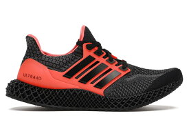 アディダス ウルトラ コア 黒色 ブラック 赤 レッド スニーカー メンズ 【 ADIDAS ULTRA 4D CORE BLACK SOLAR RED / CORE BLACK SOLAR RED 】