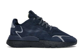 アディダス ジョガーパンツ 紺色 ネイビー スニーカー メンズ 【 ADIDAS NITE JOGGER 3M NAVY / COLLEGIATE NAVY COLLEGIATE NAVY 】