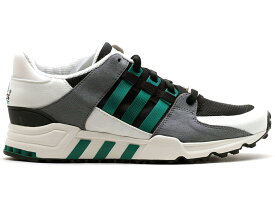 アディダス 黒色 ブラック 緑 グリーン スニーカー メンズ 【 ADIDAS EQT RUNNING SUPPORT BLACK SUB GREEN / BLACK SUB GREEN CHALK 】