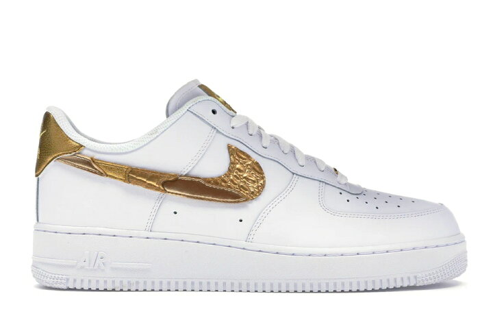 楽天市場 ナイキ Nike エアフォース スニーカー 1 Low Cr7 Golden Patchwork White Metallic Goldwhite スニケス