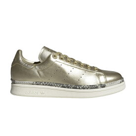 アディダス ゴールド スタンスミス 'GOLD METALLIC' スニーカー レディース ADIDAS WMNS STAN SMITH NEW BOLD / GOLD METALLIC GOLD METALLIC OFF