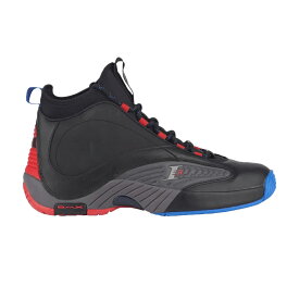 リーボック 黒色 ブラック 灰色 グレー 赤 レッド 4.5 'BLACK' スニーカー メンズ REEBOK ANSWER / BLACK ASH GREY PRIMAL RED VITAL