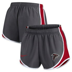 ナイキ ファルコンズ ロゴ ショーツ ハーフパンツ レディース 灰色 グレー WOMEN'S 【 NIKE FALCONS LOGO TEMPO SHORTS - / GREY 】 レディースファッション ボトムス