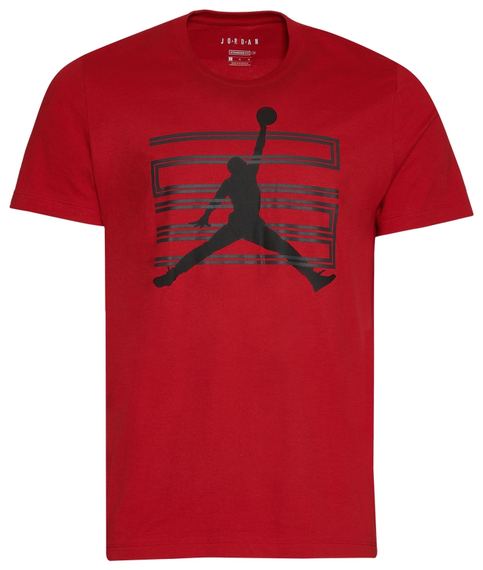 ナイキ ジョーダン グラフィック クルー メンズ 赤 レッド 黒色 ブラック MEN´S メンズファッション トップス Tシャツ カットソーのサムネイル