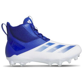 アディダス Adidas 【 Adizero Chaos Lineman - Men's Men's White/Team Royal Blue/White 】 アディゼロ メンズ メンズ 白色 ホワイト Team チーム 青色 ブルー