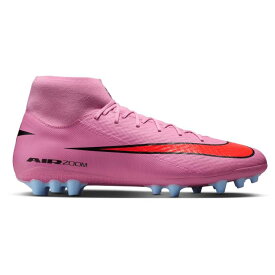 ナイキ Nike 【 Zm Superfly 10 Academy Ag - Men's Men's Black/Magic Flamingo/Total Crimson 】 アカデミー メンズ メンズ 黒色 ブラック マジック クリムゾン