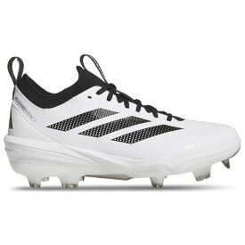 アディダス Adidas 【 Adizero Impact Tpu Dugout - Men's Men's White/Black 】 アディゼロ インパクト メンズ メンズ 白色 ホワイト 黒色 ブラック