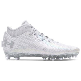 アンダーアーマー Under Armour 【 Spotlight Clone 4 Mc Vvs Men's White/White/Metallic Silver 】 メンズ 白色 ホワイト Silver 銀色・シルバー