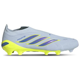 アディダス Adidas 【 Predator League Laceless Fg - Men's Men's Crystal Sky/Ray Blue/Team Solar Yellow 】 プレデター メンズ メンズ スカイ 青色 ブルー Team チーム yellow 黄色・イエロー