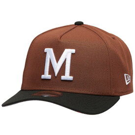 ニューエラ New Era 【 Brewers 9Forty A-Frame Cap - Adult Adult Brown/White/Black 】 ブルワーズ キャップ 帽子 ユニセックス 茶色 ブラウン 白色 ホワイト 黒色 ブラック
