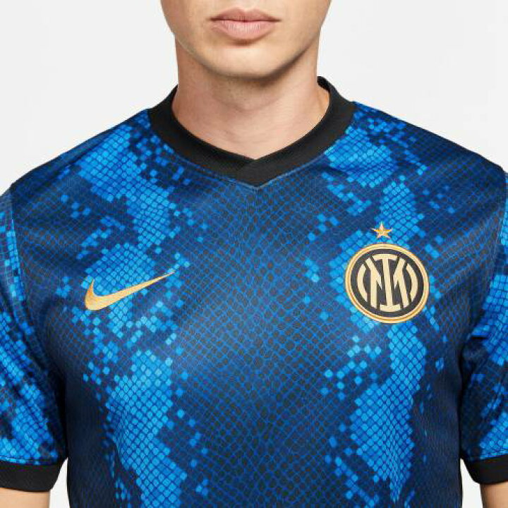 楽天市場 メンズ インテル スタジアム ジャージー Men S 21 レプリカユニフォーム Branding On Front Nike Inter Milan Breathe Stadium Home スニケス