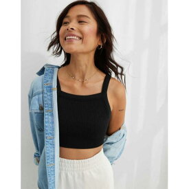 American Eagle Aerie 【 Aerie Ribbed Seamless High Neck Longline Bralette Women 】 ハイ インナー 下着 ナイトウェア レディース インナー 下着 ランジェリー ブラジャー レディース