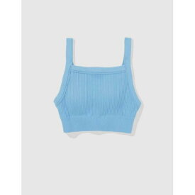 American Eagle Aerie 【 Aerie Ribbed Seamless High Neck Longline Bralette Women 】 ハイ インナー 下着 ナイトウェア レディース インナー 下着 ランジェリー ブラジャー レディース