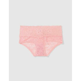 American Eagle Aerie 【 Show Off Eyelash Lace Boybrief Underwear Women 】 アンダーウェア 下着 インナー 下着 ナイトウェア レディース インナー 下着 ランジェリー ショーツ スタンダード レディース
