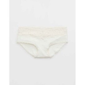 American Eagle Aerie 【 Superchill Cotton Eyelash Lace Boybrief Underwear Women 】 アンダーウェア 下着 インナー 下着 ナイトウェア レディース インナー 下着 ランジェリー ショーツ スタンダード レディース