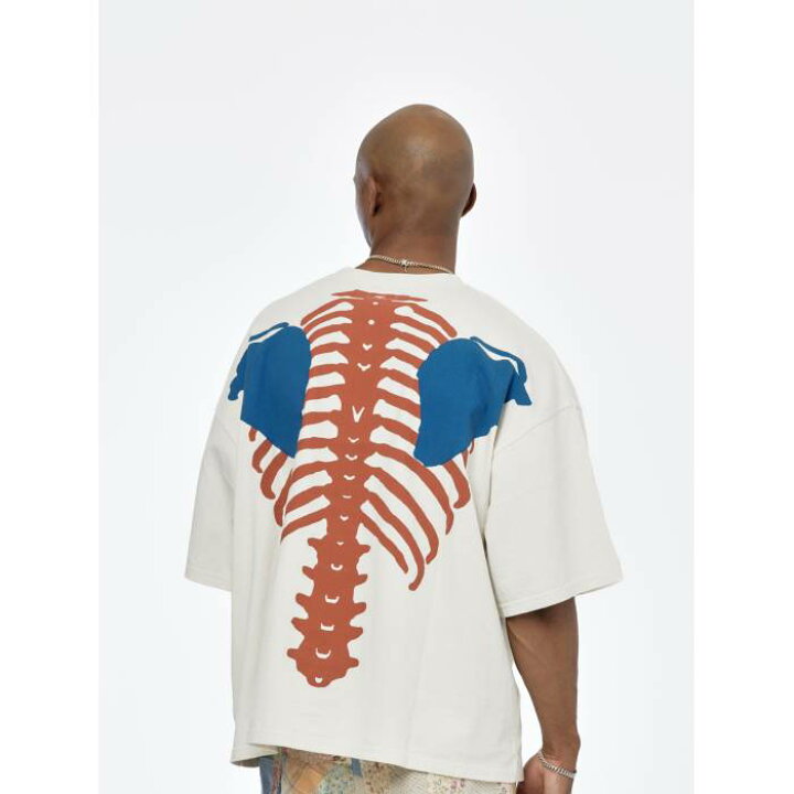 楽天市場】Kapital 【 2Tones Big Pocket Bone Tee Men 3 】 Tシャツ 