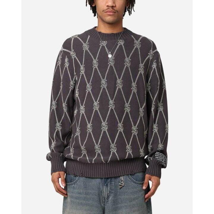 楽天市場】スビ Ksubi 【 Diamond Dollar Knit Crewneck Mens Grey 