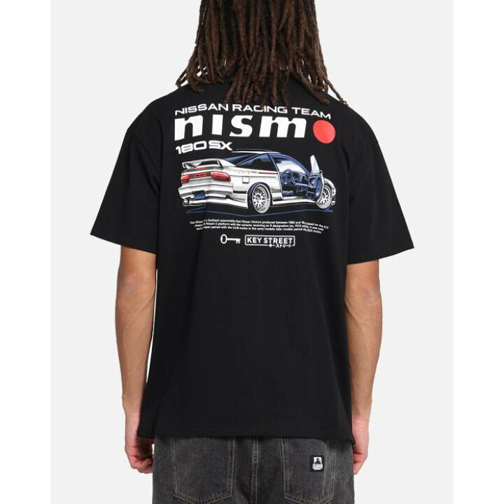 楽天市場】Key Street 【 Nismo 180Sx T-Shirt Mens Black 】 Tシャツ 
