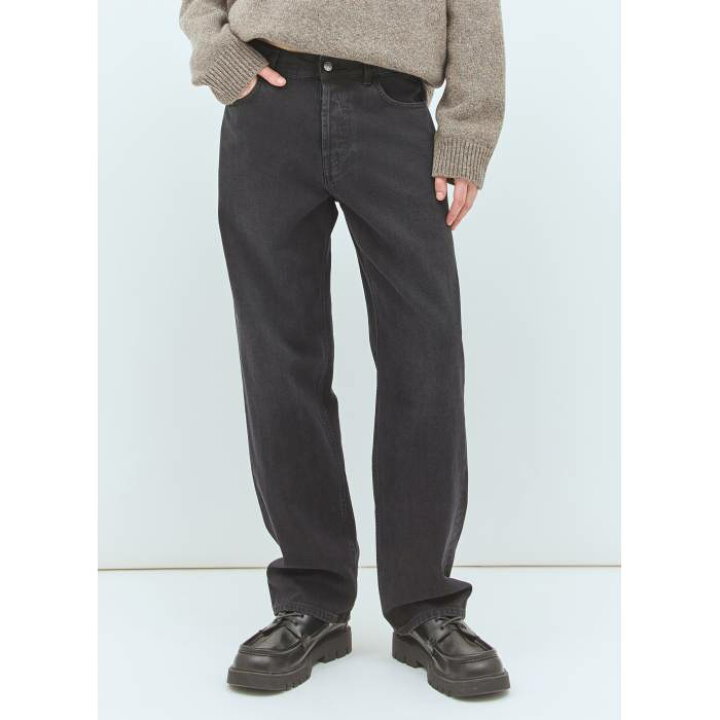 楽天市場】The Row 【 Elordi Jeans Men Blk 】 ジーンズ メンズ 