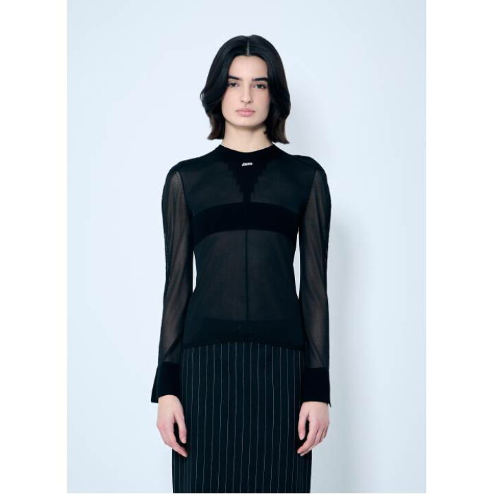 楽天市場】Jean Paul Gaultier 【 Open-Knit Sweater Women Blk 