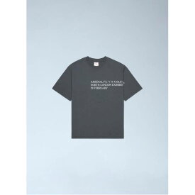 Arsenal X A-Cold-Wall* 【 Logo Motif T-Shirt Men Gry 】 ロゴ Tシャツ メンズ