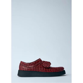 Martine Rose X Clarks 【 Torview Lace-Up Shoes Men Bur 】 シューズ 運動靴 メンズ