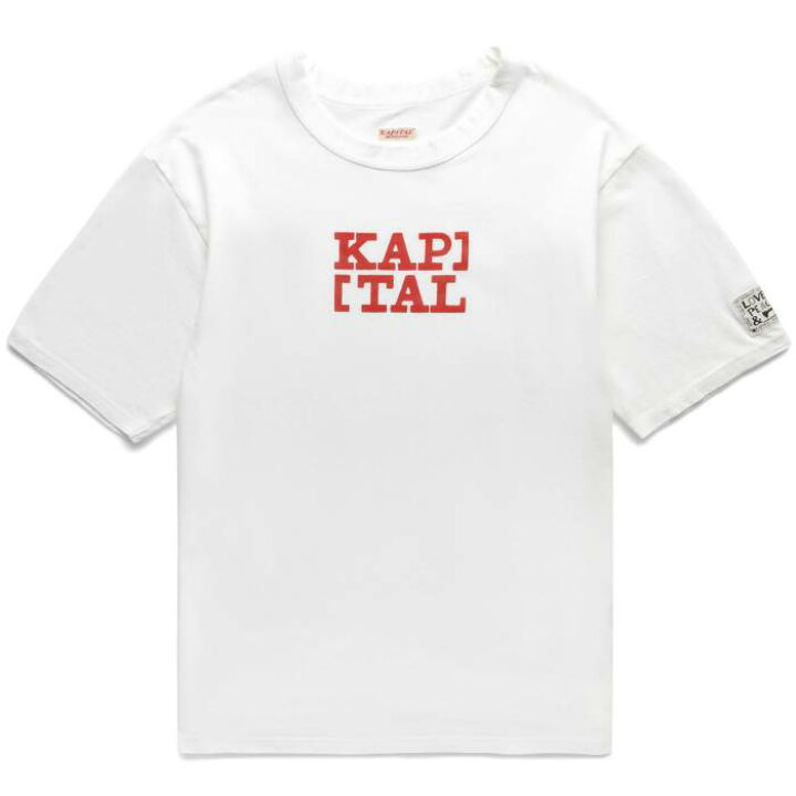楽天市場】Kapital 【 20/-Jersey Rookie Crew T (Brackets Kap) Mens 