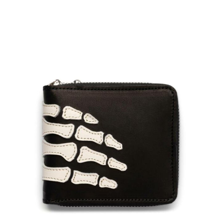 楽天市場】Kapital 【 Thumb Up Bone Hand Zip Wallet Mens Black 