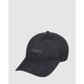 エレメント Element 【 Mens Lowcase Dad Cap Mens Off Black 】 メンズ キャップ 帽子 メンズ 黒色 ブラック