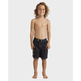 ビラボン Billabong 【 Boys 0-7 Groms Throw On Boardshorts Boys Black 】 ジュニア キッズ 黒色 ブラック