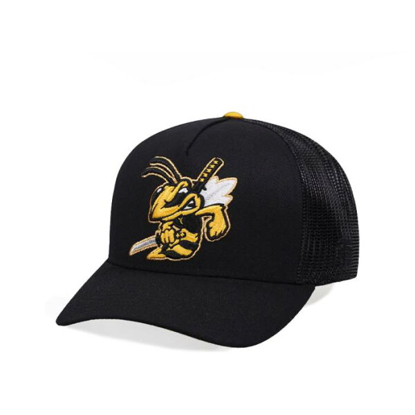 Good Hats 【 Killer Bee Black Trucker Snapback Hat Men Black 】 黒色 ブラック トラッカー Snapback スナップバック バッグ メンズ 黒色 ブラック