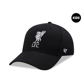 フォーティーセブンブランド 47 Brand 【 47Brand Liverpool Fc Black And White Mvp Strapback Hat Men Black 】 黒色 ブラック 白色 ホワイト メンズ 黒色 ブラック