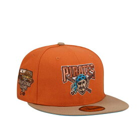 ニューエラ New Era 【 Pittsburgh Pirates All Star Game 2000 Rusty Copper Two Tone Edition 59Fifty Fitted Hat Men Orange 】 ピッツバーグ 海賊団 Game ゲーム 銅色 コッパー バッグ 小物 ブランド雑貨 帽子 メンズ帽子