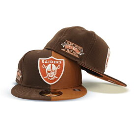 ニューエラ New Era 【 Split Las Vegas Raiders Rust Orange Bottom Xviii Super Bowl Side Patch 59Fifty Fitted Unisex 】 ベガス レイダース orange 橙・オレンジ ズボン ボトムス ユニセックス