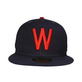 ニューエラ New Era 【 Washington Senators 59Fifty Cap Navy Wool 1952 Unisex 】 ワシントン セネターズ キャップ 帽子 紺色 ネイビー ユニセックス