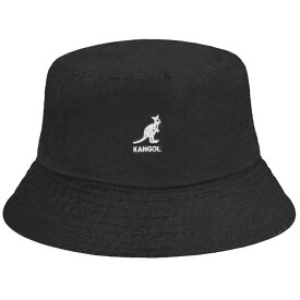 カンゴール Kangol 【 Washed Bucket Black Unisex 】 黒色 ブラック バッグ 小物 ブランド雑貨 帽子 メンズ帽子 ハット ユニセックス