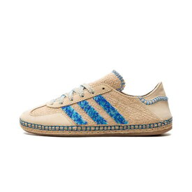 アディダス ガゼル カーキ "CLOT BLUE" スニーカー メンズ ADIDAS GAZELLE - LINEN KHAKI / LIGHT IH3641