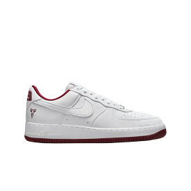 ナイキ コービー ブライアント 白色 ホワイト チーム 赤 レッド エアフォース スニーカー メンズ NIKE X KOBE BRYANT AIR FORCE 1 LOW WHITE TEAM RED / WHITE TEAM RED