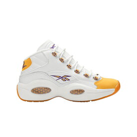 リーボック クエスチョン ミッド 黄色 イエロー 白色 ホワイト クエスチョンミッド スニーカー メンズ REEBOK QUESTION MID YELLOW TOE / WHITE YELLOW ULTRAVIOLET
