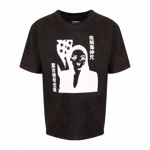 LIBERAL YOUTH MINISTRY 子供用 グラフィック Tシャツ メンズ 